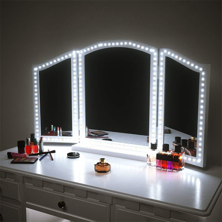 Most popular diy vanity mirror stand for your room #vanityledlightmirror